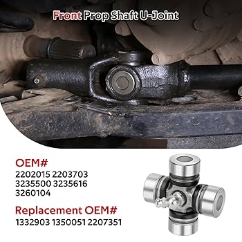 Amazon.com: Front Prop Shaft U-Joint 2SET for Polaris RZR